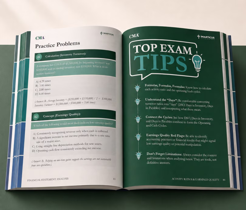 Key exam tips illustration