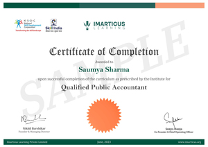 Imarticus Learning Certificate