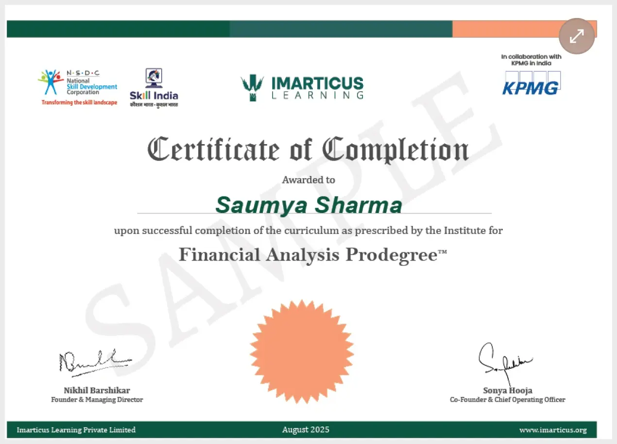 Earn industry-recognised certification