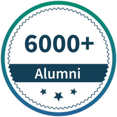 6000+ Alumni