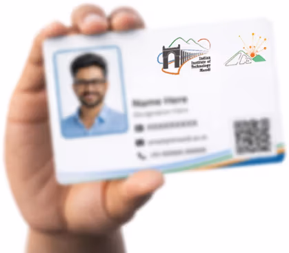 IIT Mandi Student Identity Card