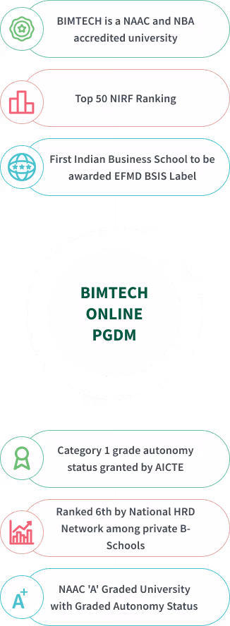 Bimtech Online PGDM Program